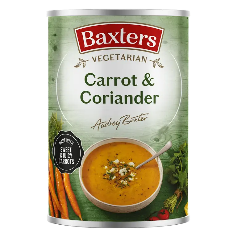 Carrot & Coriander Soup 400g