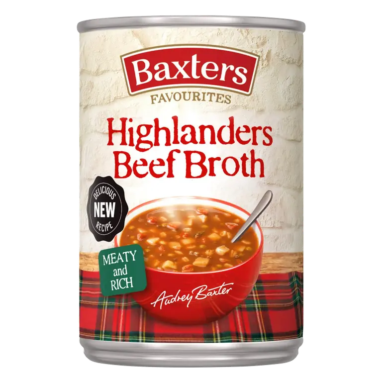 Favourites Highlanders Beef Broth 400g