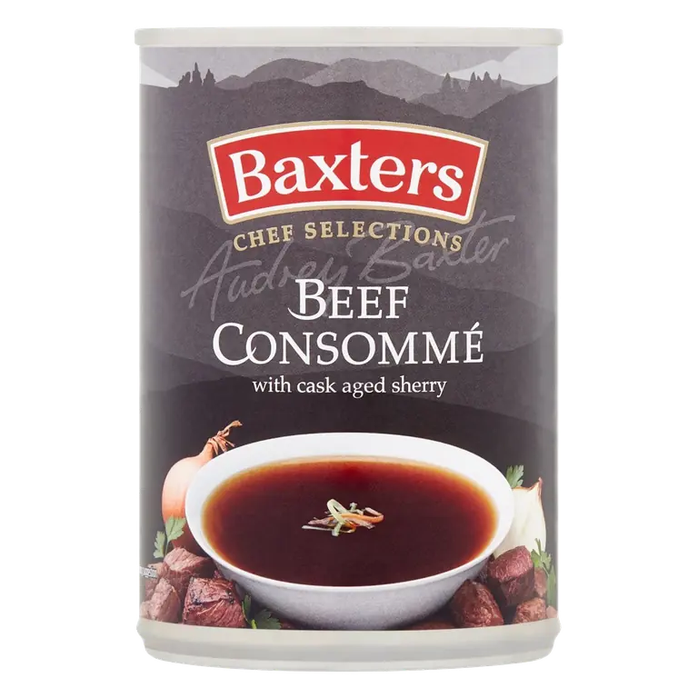 Luxury Beef Consomme with Cask Aged Sherry