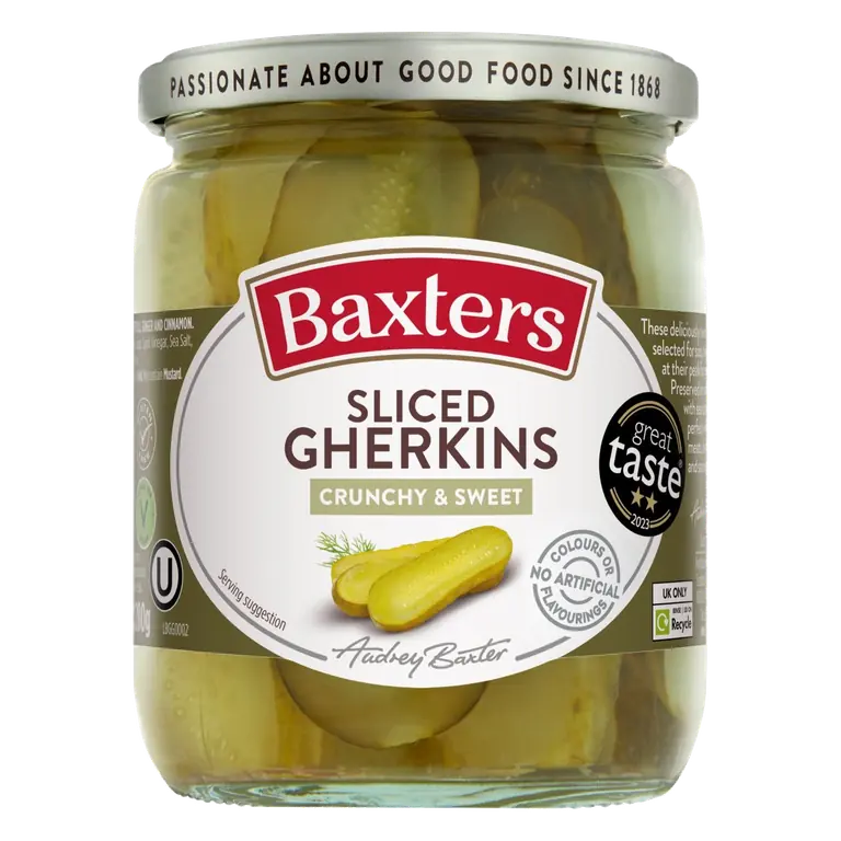 Sliced Gherkins