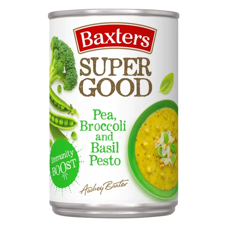 Super Good Pea, Broccoli & Basil Pesto Soup 400g