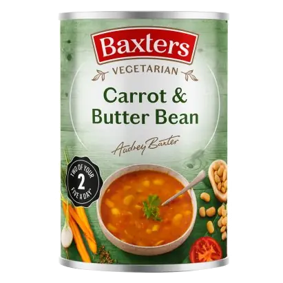Vegetarian Soup Carrot & Butterbean
