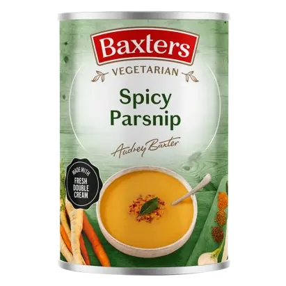 Vegetarian Soup Spicy Parsnip