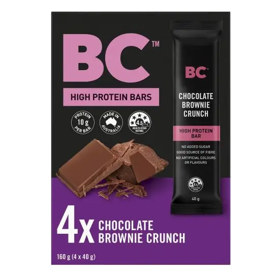 Chocolate Brownie Crunch High Protein Bar 4 Pack
