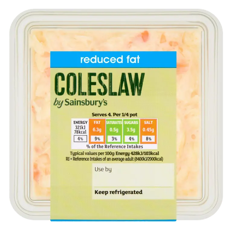 Sainsbury's Coleslaw, Be Good to Yourself 300g