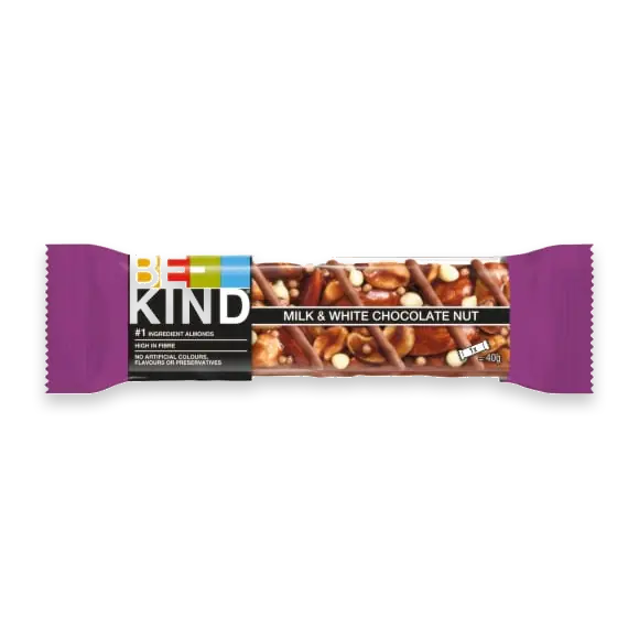 Milk White Chocolate Nut Bar
