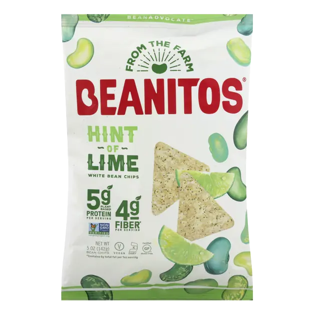 Hint of Lime White Bean Tortilla Chips