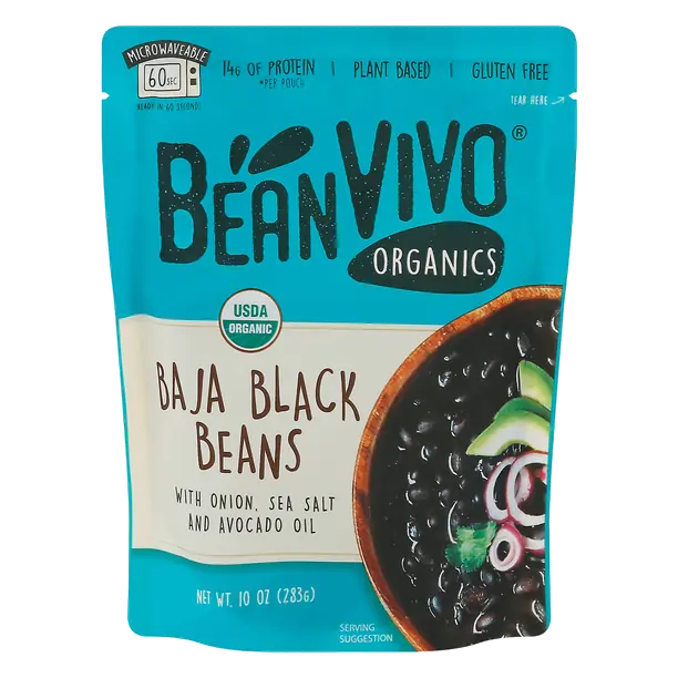 Organics Baja Black Beans Microwave