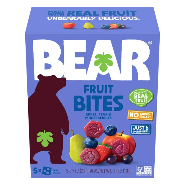 Apple-Pear Mixed Berries Fruit Bites - 5 ct