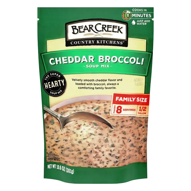 Country Kitchens Cheddar Broccoli Soup Mix Family Size