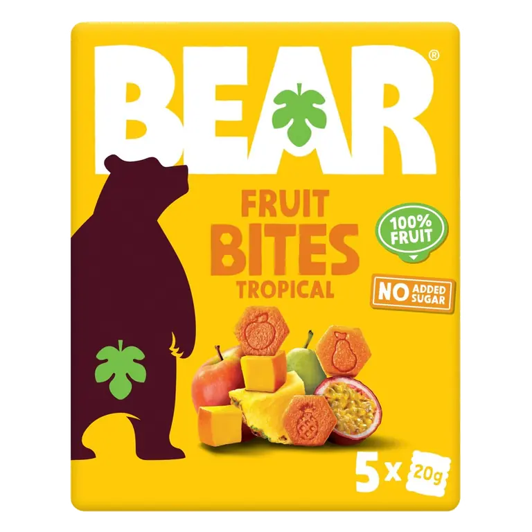 Fruit Bites Tropical 5X20G