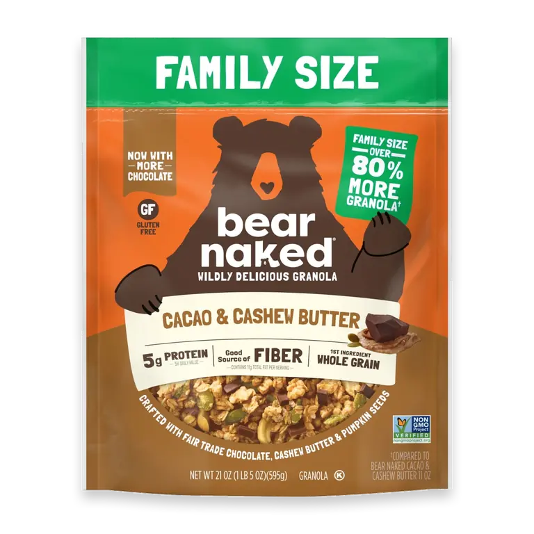 Cacao & Cashew Butter Crunch Granola
