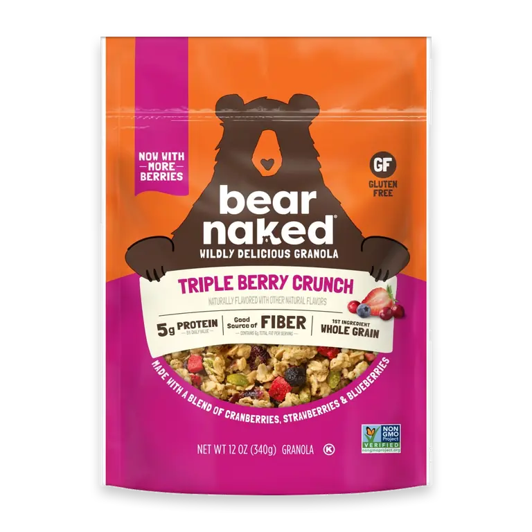 Cereal Granola Triple Berry 12oz