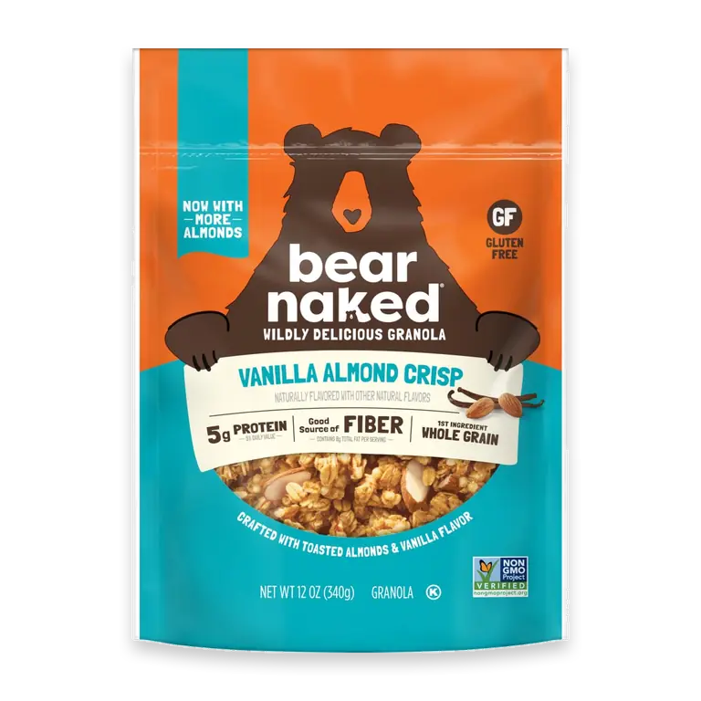 Cereal Granola Vanilla Almond Crisp 12oz
