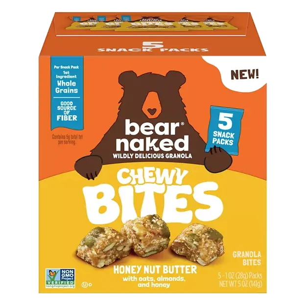 Chewy Honey Nut Butter Granola Bites