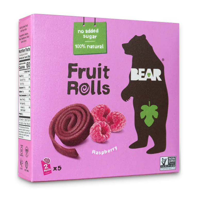 Real Fruit Yoyos Raspberry Fruit Rolls