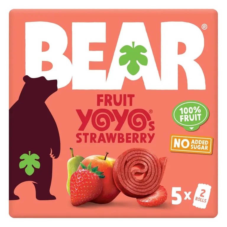 Yoyos Strawberry Multipack 5 Pack