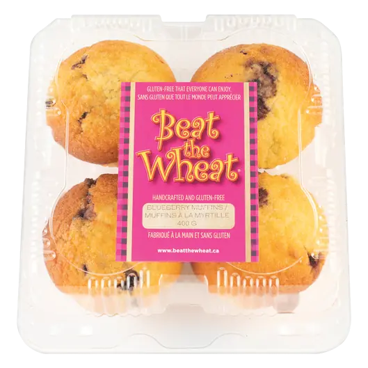 Gluten-Free Muffins Blueberry 4 x 75 g