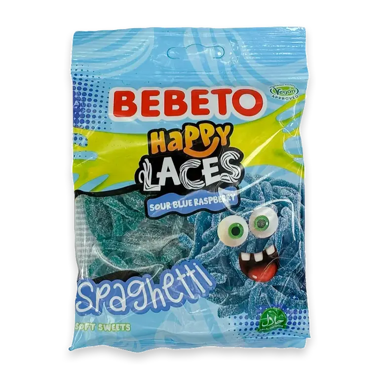 Godispåse Spaghetti Blue Raspberry 70g