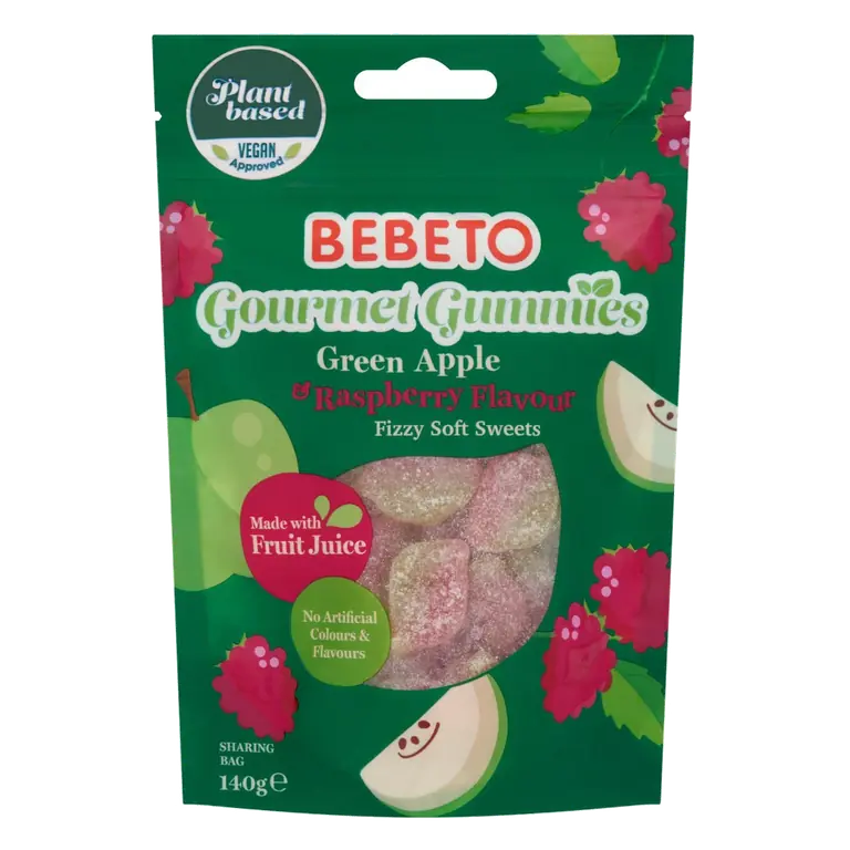 Green Apple & Raspberry Gourmet Gummies