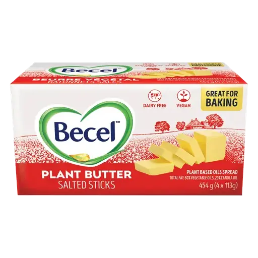 Lactose-Free Plant Butter Sticks Salted 454 g