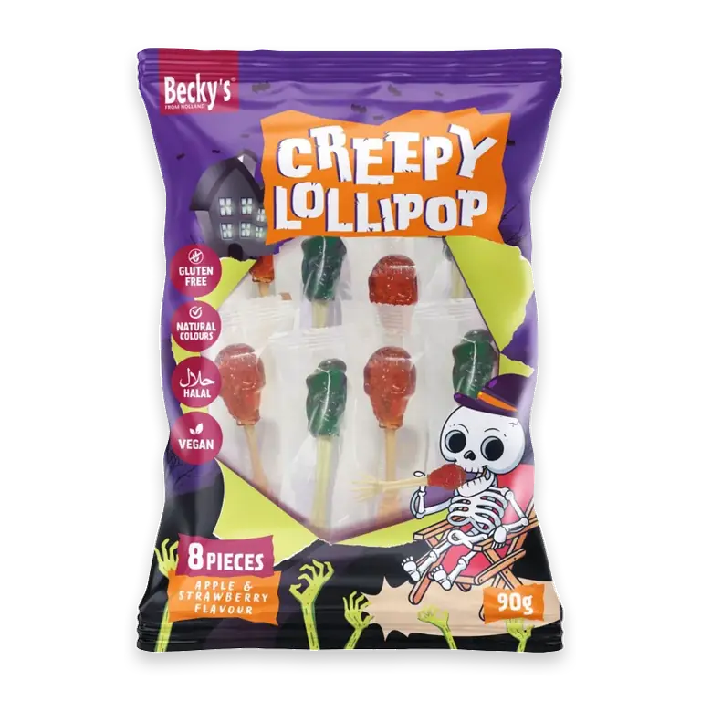 Godis Creepy lollipops 90g