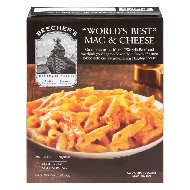 Vegetarian World's Best Mac & Cheese Frozen Meal
