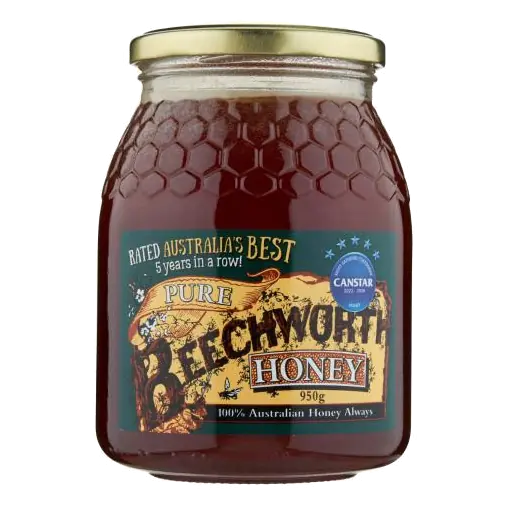 100% Pure Australian Honey Jar