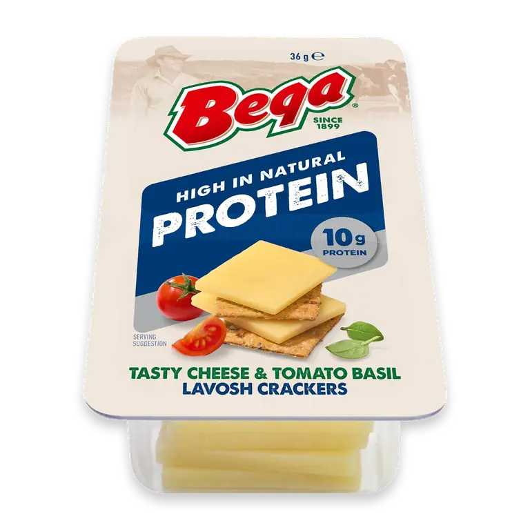 Protein Cheese & Tomato Basil Lavosh Crackers