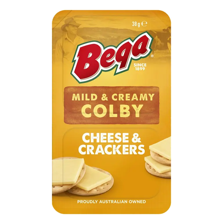 Snacking Colby Cheese & Crackers