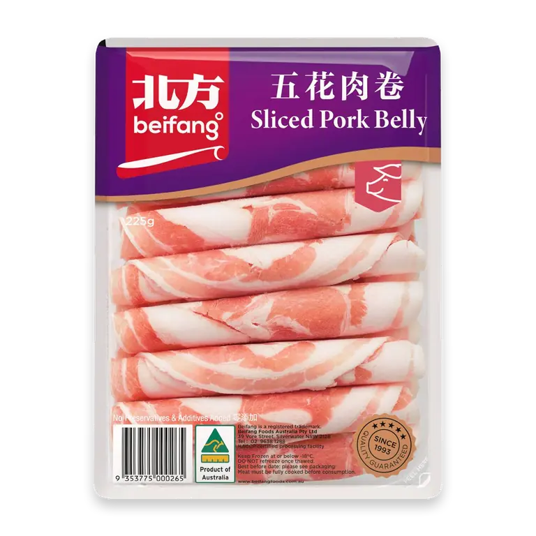 Sliced Pork Belly