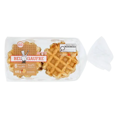 Frozen Waffles Maple 400 g