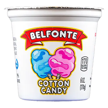 Belfonte Lowfat Cotton Candy Yogurt