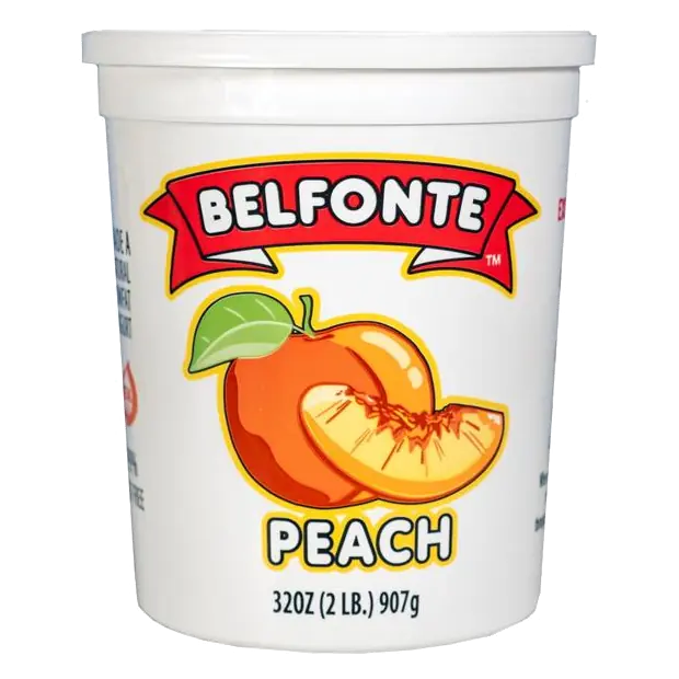 Belfonte Lowfat Peach Yogurt