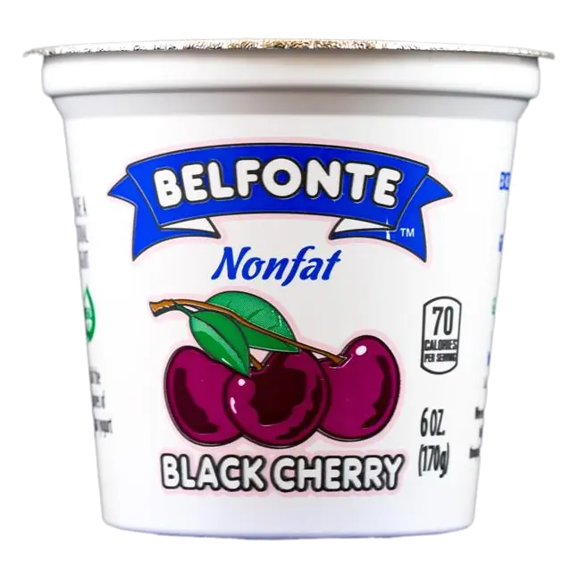 Belfonte Nonfat Black Cherry Yogurt