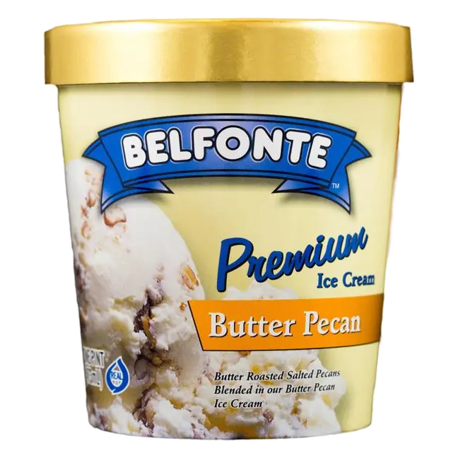 Belfonte Premium Butter Pecan Ice Cream