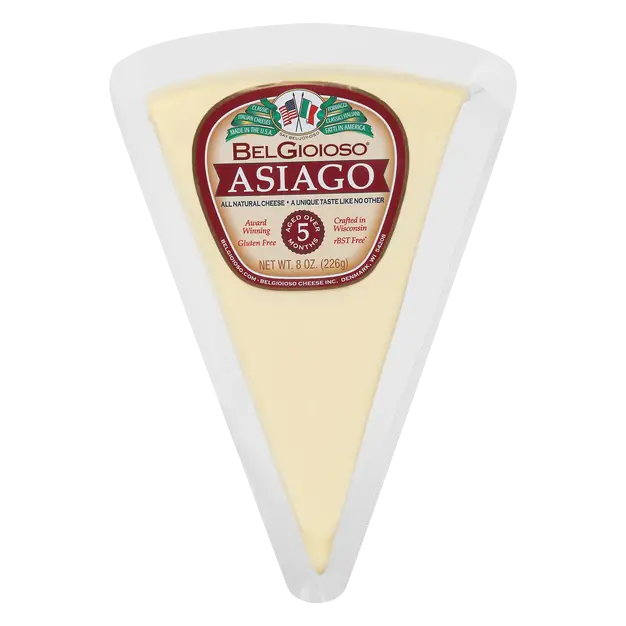 Asiago Cheese Wedge