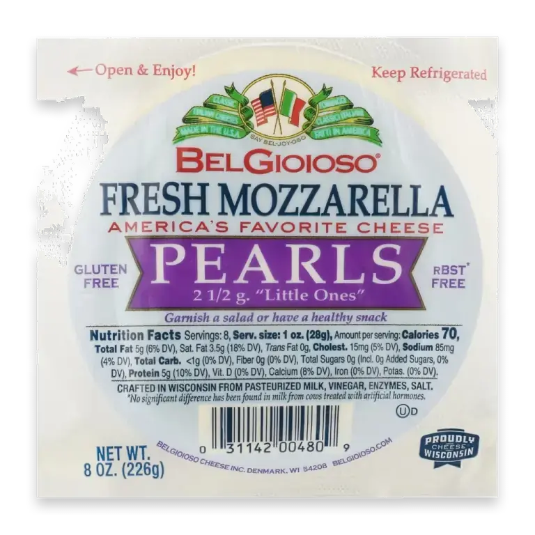 Fresh Mozzarella Pearls Cheese