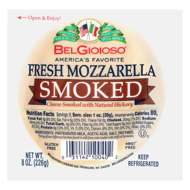Fresh Smoked Mozzarella Cheese Ball