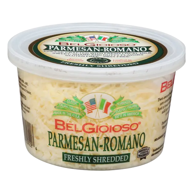 Freshly Shredded Parmesan-Romano Cheese