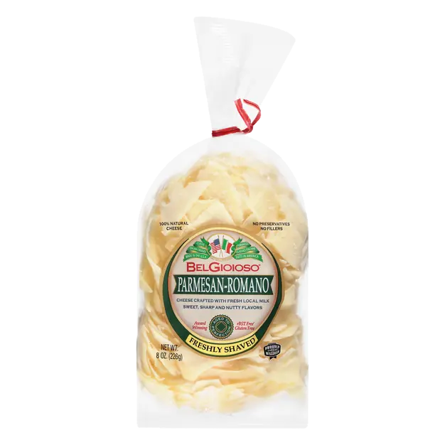Parmesan-Romano Freshly Shaved Cheese