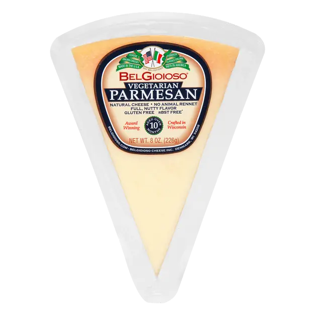 Vegetarian Parmesan Cheese Wedge