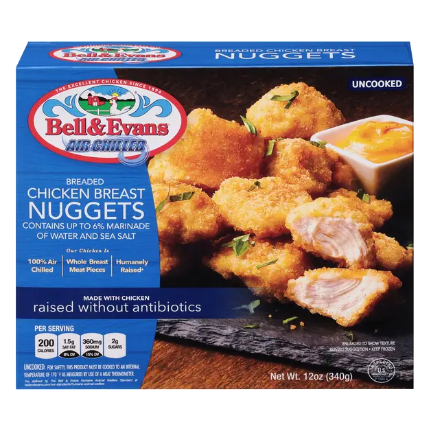 Breaded Chicken Breast Nuggets Frozen