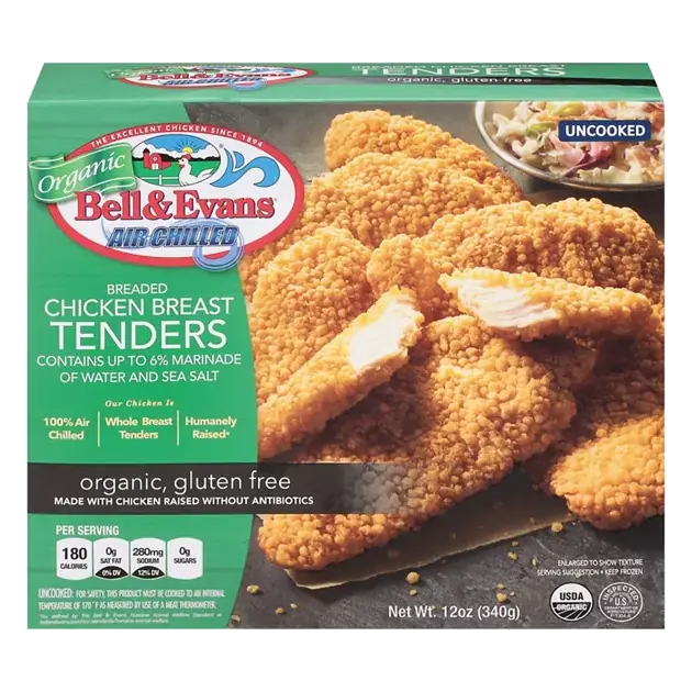 Chicken Breast Tenders, Breaded, Air Chilled