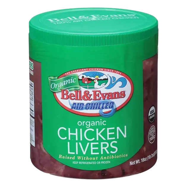 Chicken Livers, Organic, Air Chilled
