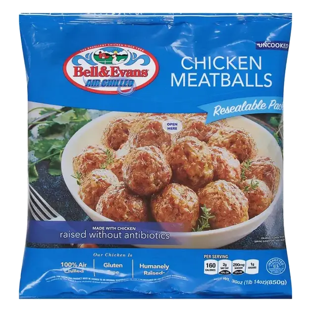 Meatballs, Chicken, Air Chilled