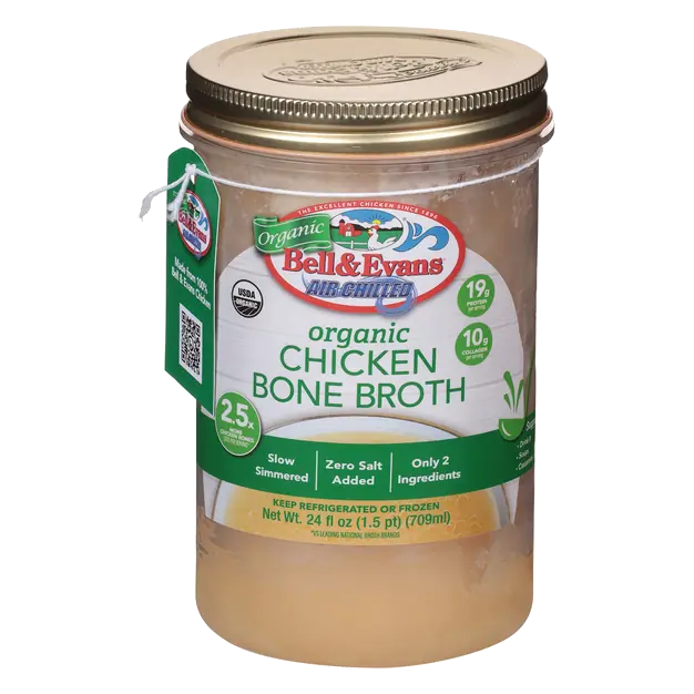 Organic Zero Salt Added Chicken Bone Broth