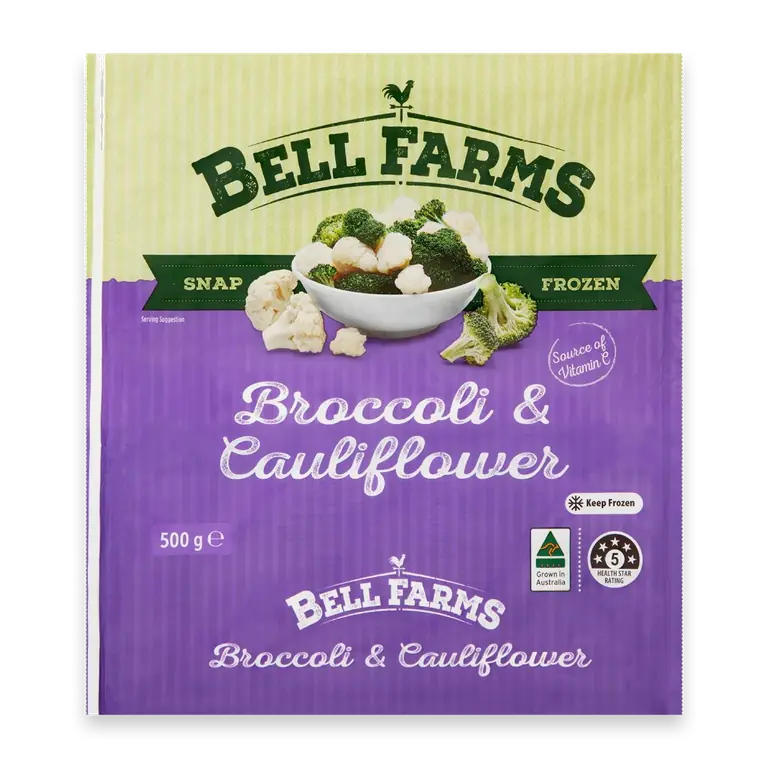 Frozen Broccoli & Cauliflower