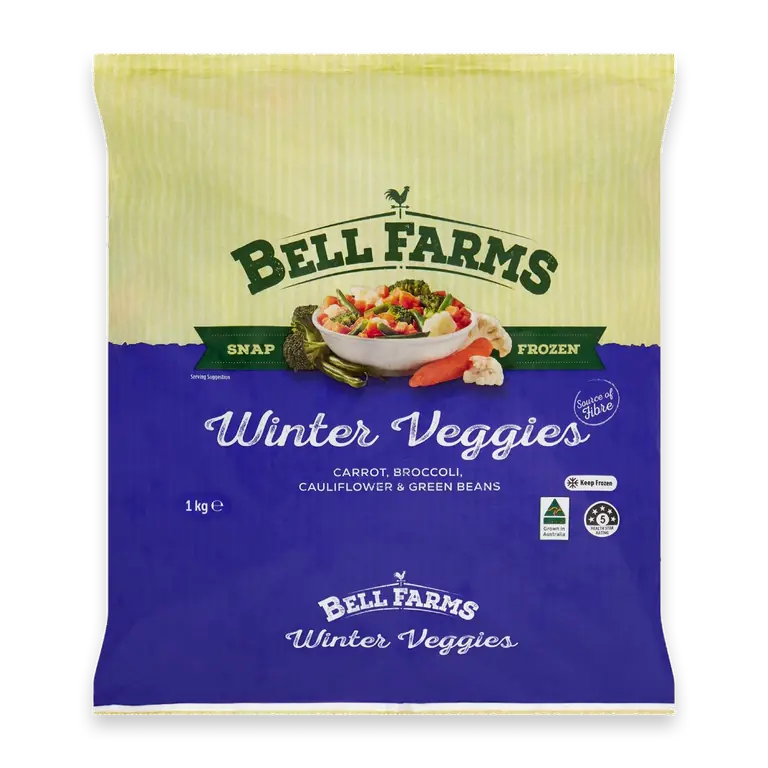 Snap Frozen Winter Veggies