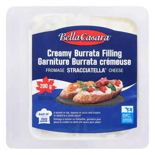 Stracciatella Cheese Creamy Burrata Filling 200 g
